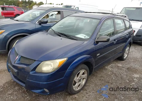 2003 Pontiac Vibe из США, поврежденный, VIN 5Y2SM64873Z441575